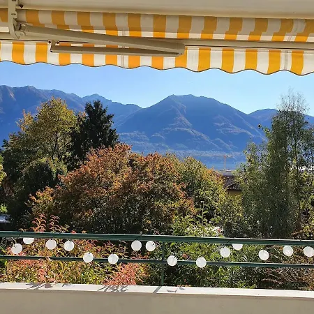 Appartamento Casa Delle Vigne: Giardino, Pergola E Vista Minusio